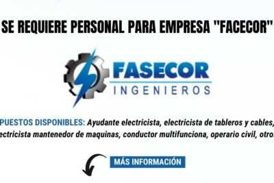 fasecor trabajos