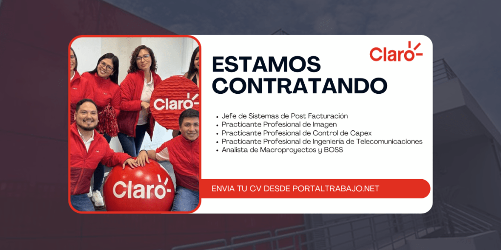 claro trabajos